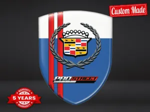 Cadillac Distintivi Bombati Look Custom Etichette Auto Superiori ST